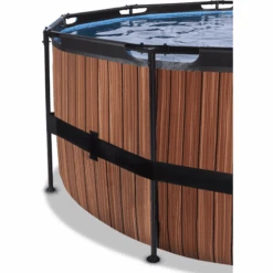 EXIT TOYS EXIT Wood Pool ø450x122cm Met Afdekking, Sand Filter En Warmtepomp, Bruin 10 EXIT TOYS EXIT Wood Pool ø450x122cm Met Afdekking, Sand Filter En Warmtepomp, Bruin -Pink or blue exit wood pool o450x122cm met afdekking sand filter en warmtepomp bruin a294640 3
