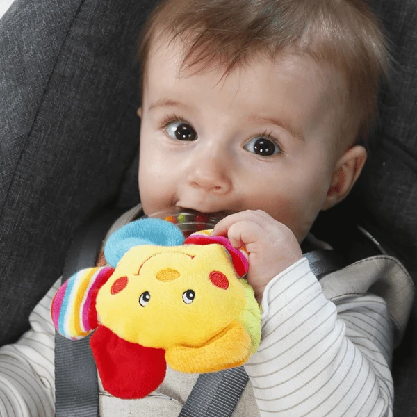 Fehn® Rammelaar Bloem - Classic Stars 4 Fehn® Rammelaar Bloem - Classic Stars - Afbeelding 2