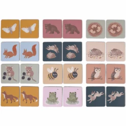 Filibabba Memory Spel - Nordic Animal World -Pink or blue filibabba memory spel nordic animal world a383101 3