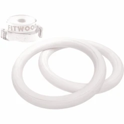 Fitwood ULPU Turnringen, Berken Wit Gewaxt - Witte Bandjes