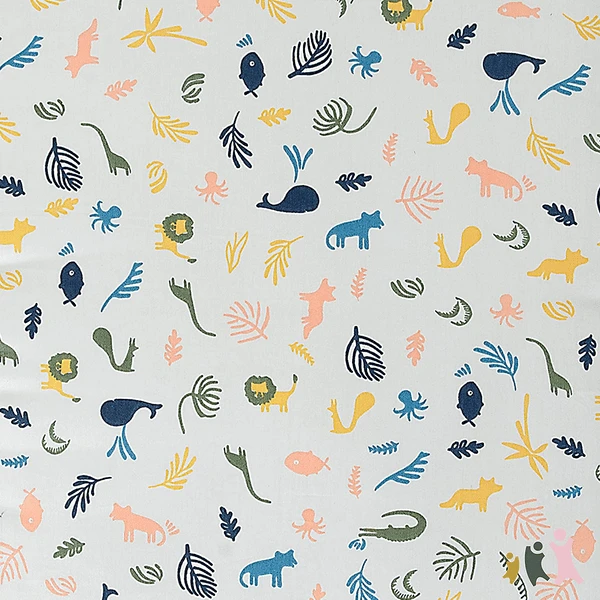 Geuther Speelmat Party Animals Green 75 X 95 Cm 4 Geuther Speelmat Party Animals Green 75 X 95 Cm - Afbeelding 2