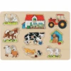 Goki Puzzel Boerderij I 9 Delen -Pink or blue goki puzzel boerderij i 9 delen a263965