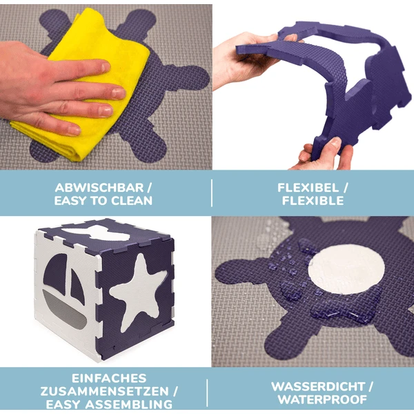 Hakuna Matte Puzzelmat - Zeewereld (120 X 90 Cm) 6 Hakuna Matte Puzzelmat - Zeewereld (120 X 90 Cm) - Afbeelding 4