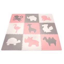 Hakuna Matte XXL Puzzelmat - Afrika 180x120 Cm -Pink or blue hakuna matte xxl puzzelmat afrika 180x120 cm a328686 3