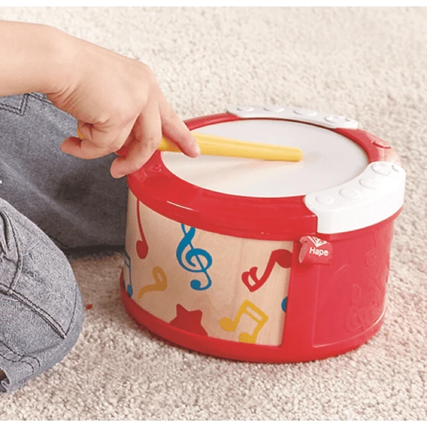 Hape Leren Speeltrommel 4 Hape Leren Speeltrommel - Afbeelding 2