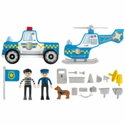 Hape Politie Station 11 Hape Politie Station -Pink or blue hape politie station a314362 4