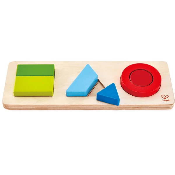 Hape Puzzel Geometrie 4 Hape Puzzel Geometrie - Afbeelding 2