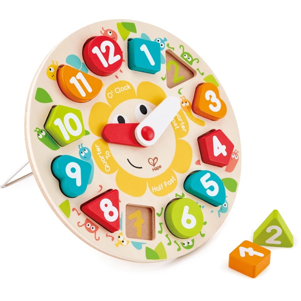 Hape Puzzel Klok 4 Hape Puzzel Klok - Afbeelding 2