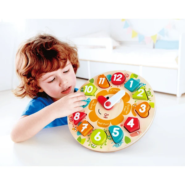Hape Puzzel Klok 7 Hape Puzzel Klok - Afbeelding 5