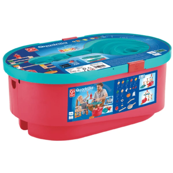 Hape Quadrilla Bouwset Containerset 4 Hape Quadrilla Bouwset Containerset - Afbeelding 2