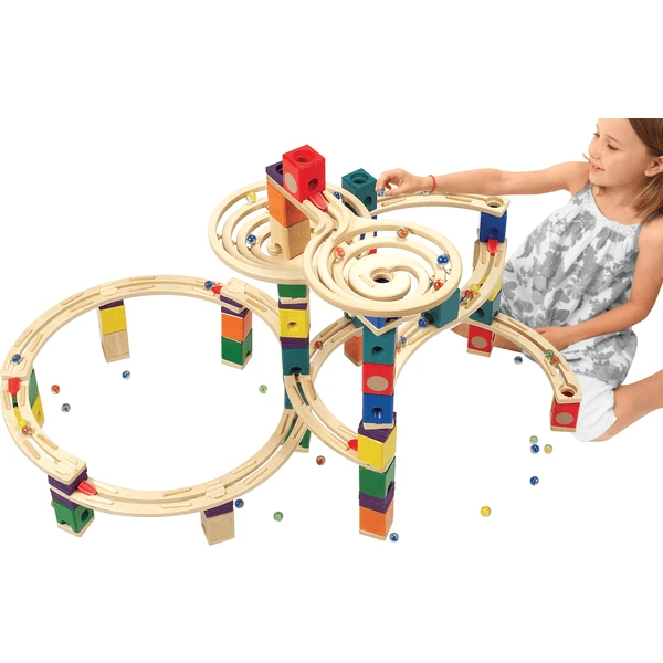 HAPE Quadrilla Knikkerbaan The Cyclone 198-delig 6 HAPE Quadrilla Knikkerbaan The Cyclone 198-delig - Afbeelding 4