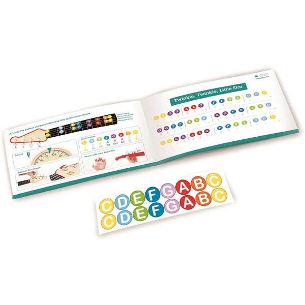 Hape Rock'n'Roll Leren Ukulele 5 Hape Rock'n'Roll Leren Ukulele - Afbeelding 3