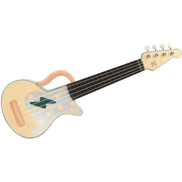 Hape Rock'n'Roll Leren Ukulele 3 Hape Rock'n'Roll Leren Ukulele