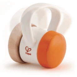 Hape Rol-rammelaar 8 Hape Rol-rammelaar -Pink or blue hape rol rammelaar a241284 2