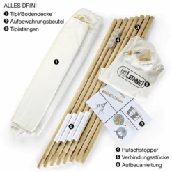 Hej Loenne Kindertent, Wit -Pink or blue hej loenne kindertent wit a364754 3