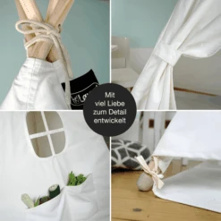 Hej Loenne Kindertent, Wit -Pink or blue hej loenne kindertent wit a364754 4