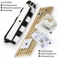 Hej Loenne Kindertent, Zwart En Wit 10 Hej Loenne Kindertent, Zwart En Wit -Pink or blue hej loenne kindertent zwart en wit a364785 3