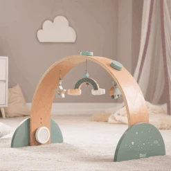 Howa ® Baby Gym Hout "space" 10 Howa ® Baby Gym Hout "space" -Pink or blue howa baby gym hout space a302340 3