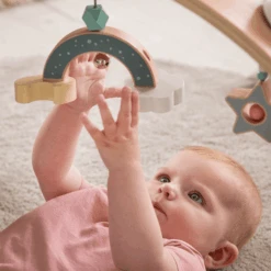 Howa ® Baby Gym Hout "space" 11 Howa ® Baby Gym Hout "space" -Pink or blue howa baby gym hout space a302340 4