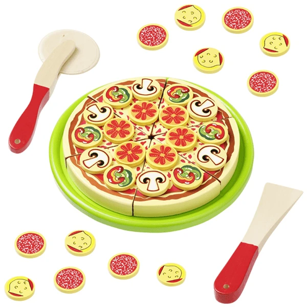Howa® Houten Snijpizza 4 Howa® Houten Snijpizza - Afbeelding 2