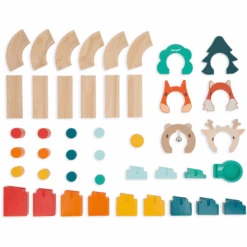 Janod ® My First Marble Run 9 Janod ® My First Marble Run -Pink or blue janod my first marble run a348763 2