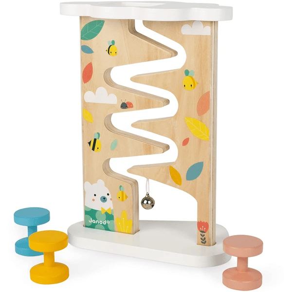 Janod® Pure Knikkerbaan 4 Janod® Pure Knikkerbaan - Afbeelding 2