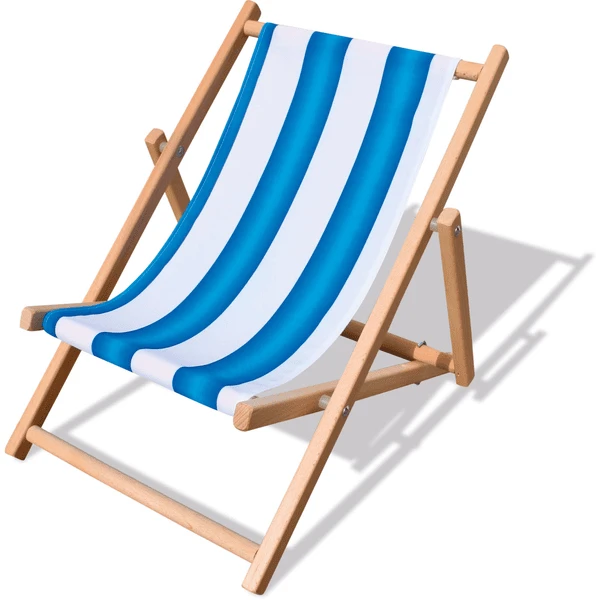 John® Kinderfauteuil Blauw/wit 3 John® Kinderfauteuil Blauw/wit