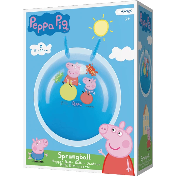 John® Stuiterbal Peppa Pig, 45 - 50 Cm 4 John® Stuiterbal Peppa Pig, 45 - 50 Cm - Afbeelding 2