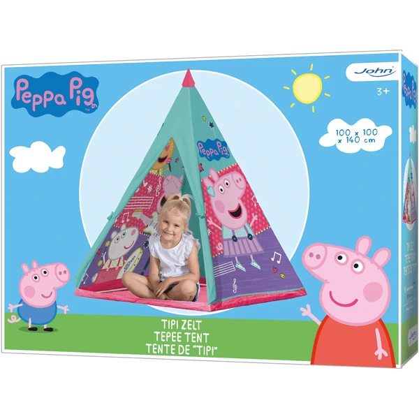 John® Tipi Tent Peppa Pig 5 John® Tipi Tent Peppa Pig - Afbeelding 3