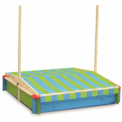 John® Zandbak Gekleurd Met Dak Groen/blauw 9 John® Zandbak Gekleurd Met Dak Groen/blauw -Pink or blue john zandbak gekleurd met dak groen blauw a317710 2