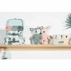 Jollein Knuffel Deer Pale Pink 9 Jollein Knuffel Deer Pale Pink -Pink or blue jollein knuffel deer pale pink a283068 2