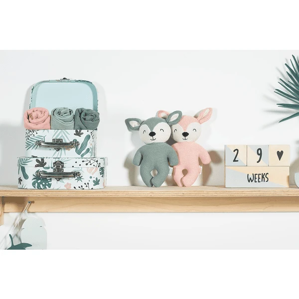 Jollein Knuffel Deer Pale Pink 5 Jollein Knuffel Deer Pale Pink - Afbeelding 3