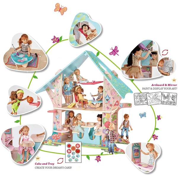 Käthe Kruse Kruselings - Magic Al Forest Clubhuis 4 Käthe Kruse Kruselings - Magic Al Forest Clubhuis - Afbeelding 2