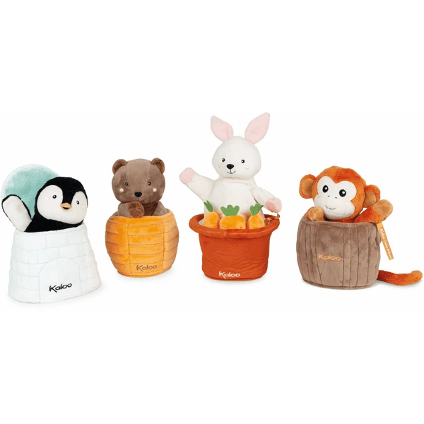 Kaloo ® Kachoo Hand Puppet Pinguin Gablin In Igloo 6 Kaloo ® Kachoo Hand Puppet Pinguin Gablin In Igloo - Afbeelding 4