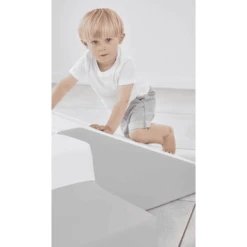 KIDKII Trap En Glijbaan Kunstleer Wit Lichtgrijs 9 KIDKII Trap En Glijbaan Kunstleer Wit Lichtgrijs -Pink or blue kidkii trap en glijbaan kunstleer wit lichtgrijs a375357 2