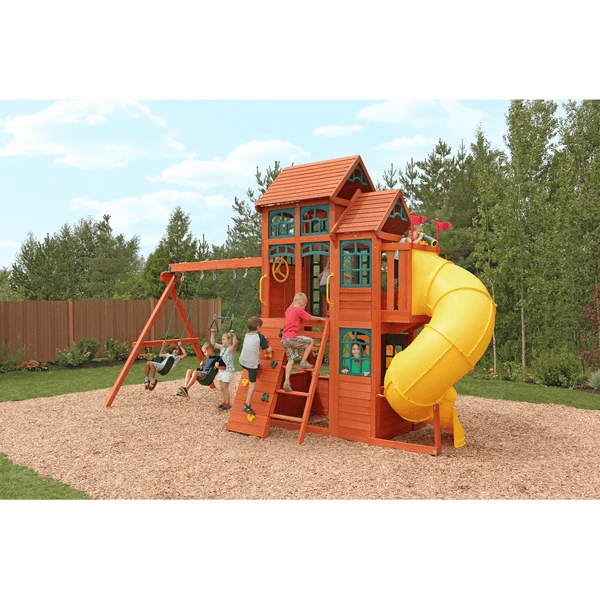 Kidkraft® Canyon Ridge Klimrek / Schommelset 6 Kidkraft® Canyon Ridge Klimrek / Schommelset - Afbeelding 4