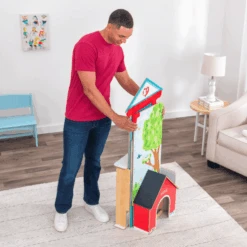 Kidkraft ® Let's Pretend™ Vet Pop Up -Pink or blue kidkraft lets pretend vet pop up a410343 2