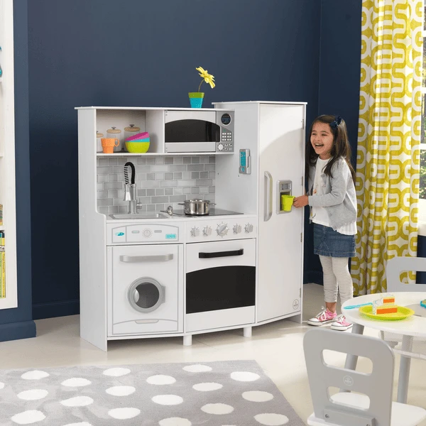Kidkraft® Luxueuze Hoek Speelkeuken 4 Kidkraft® Luxueuze Hoek Speelkeuken - Afbeelding 2