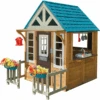 Kidkraft ® Playhouse Bungalow Aan Het Meer -Pink or blue kidkraft playhouse bungalow aan het meer a415300