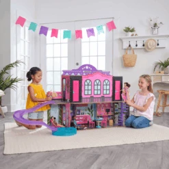 Kidkraft ® Poppenhuis 2-in-1 Hotel En Water Slide 9 Kidkraft ® Poppenhuis 2-in-1 Hotel En Water Slide -Pink or blue kidkraft poppenhuis 2 in 1 hotel en water slide a415322 2