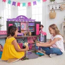 Kidkraft ® Poppenhuis 2-in-1 Hotel En Water Slide 11 Kidkraft ® Poppenhuis 2-in-1 Hotel En Water Slide -Pink or blue kidkraft poppenhuis 2 in 1 hotel en water slide a415322 4