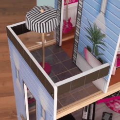 KidKraft® Poppenhuis Glitter Poppen-villa 10 KidKraft® Poppenhuis Glitter Poppen-villa -Pink or blue kidkraft poppenhuis glitter poppen villa a217566 3