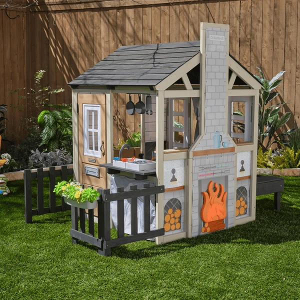 Kidkraft ® Speelhuisje Knus Gezellig Haard 5 Kidkraft ® Speelhuisje Knus Gezellig Haard - Afbeelding 3