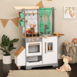 Kidkraft ® Speeltuin-terras In De Keuken -Pink or blue kidkraft speeltuin terras in de keuken a294822 2