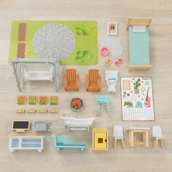 Kidkraft®Poppenhuis Hallie 7 Kidkraft®Poppenhuis Hallie - Afbeelding 5