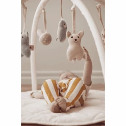 Kids Concept ® Babygym Textiel Natuurlijke Wit 11 Kids Concept ® Babygym Textiel Natuurlijke Wit -Pink or blue kids concept babygym textiel natuurlijke wit a309105 4