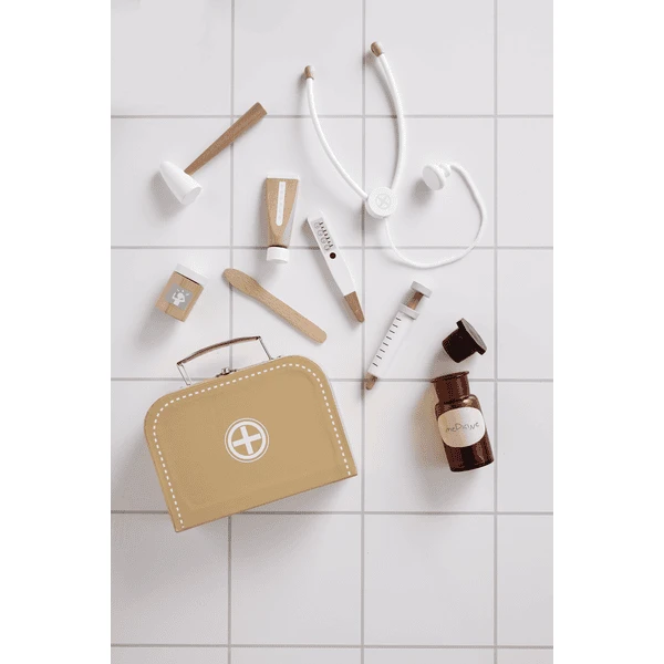 Kids Concept® Dokterskoffer, Geel 6 Kids Concept® Dokterskoffer, Geel - Afbeelding 4