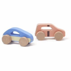 Kids Concept ® Garage Met Twee Auto's Aiden -Pink or blue kids concept garage met twee autos aiden a411241 2