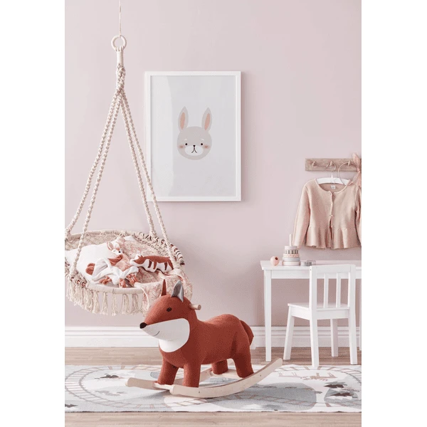 KIDS CONCEPT Schommelpaard Vos, Bruin 5 KIDS CONCEPT Schommelpaard Vos, Bruin - Afbeelding 3