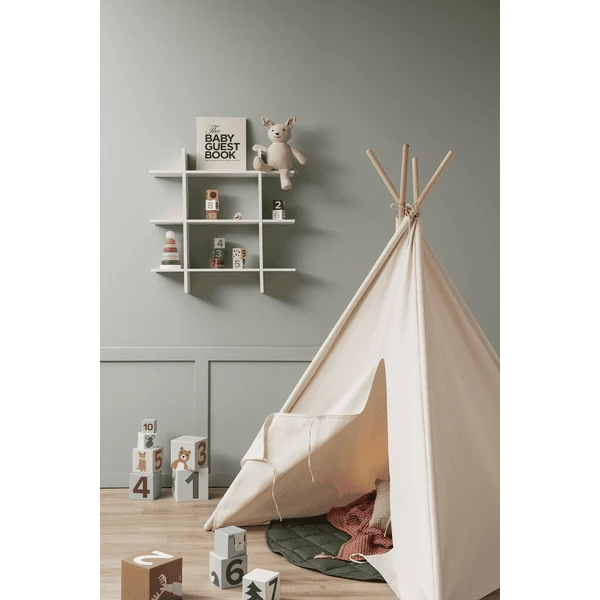 Kids Concept Tipi Tent, Grijs 5 Kids Concept Tipi Tent, Grijs - Afbeelding 3
